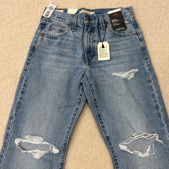 LEVIS BAGGY BOOTCUT JEANS - Picture 1 of 6